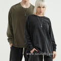 Spring Pocket Bottom Shirt Long Sleeve T-Shirt